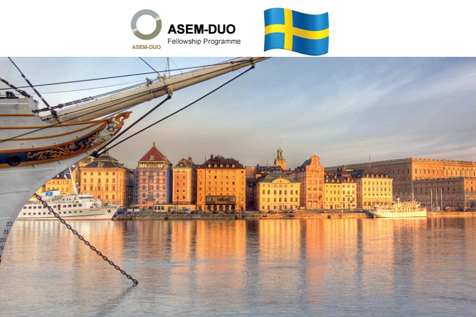 โครงการ DUO-Sweden จาก ASEM-DUO Fellowship Programme ประจำปี 2024