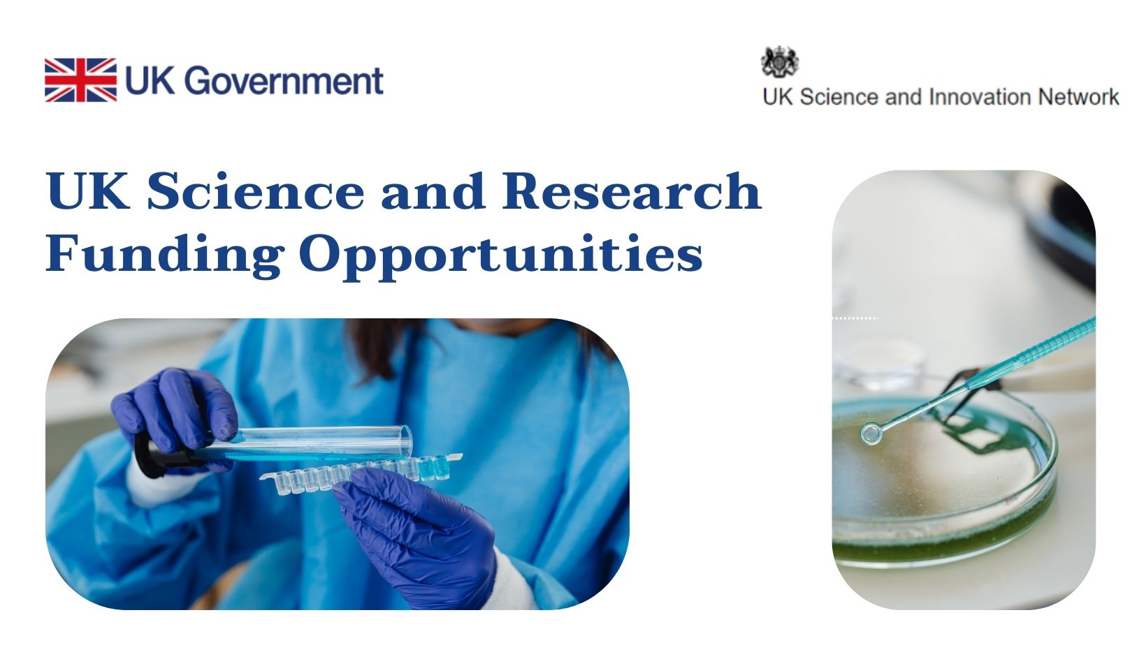 ทุนวิจัย ฝึกอบรมและโอกาสในการพัฒนาศักยภาพ UK Science and Research Funding Opportunities