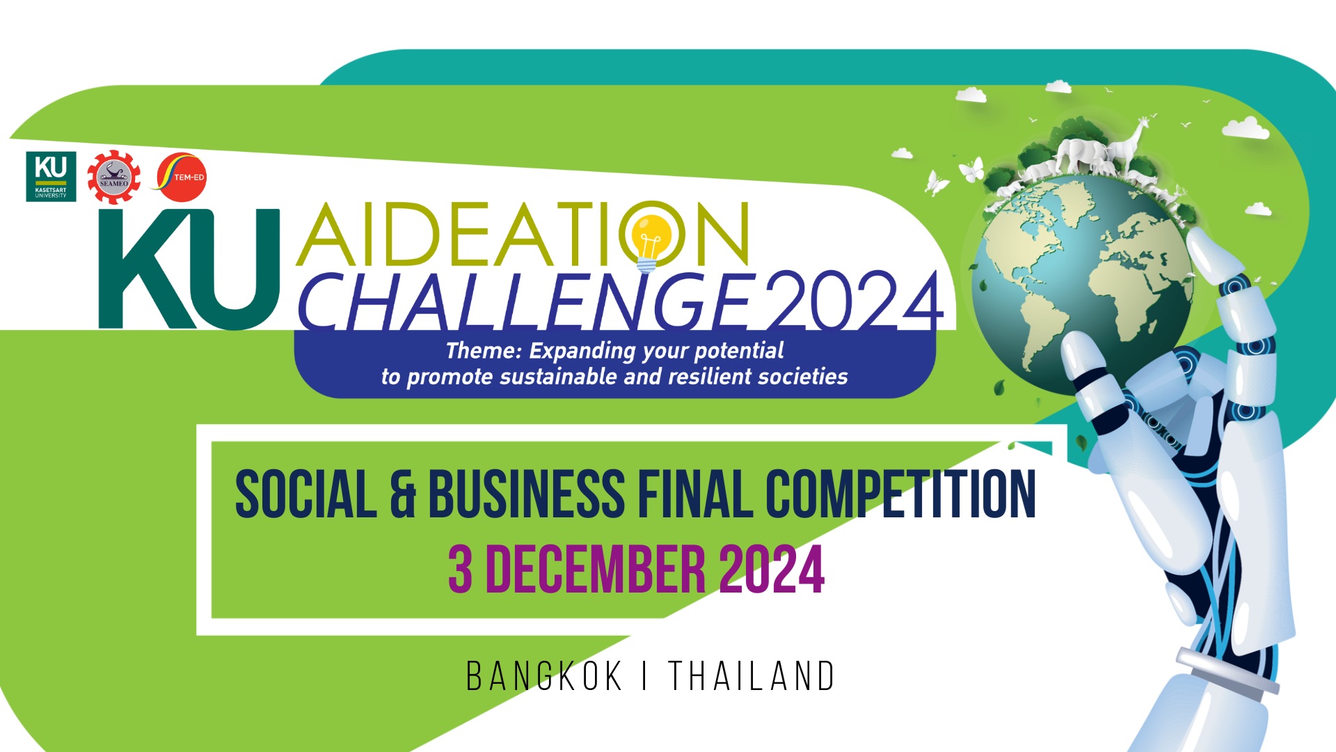 KU AIdeation Challenge 2024 Final Round Event-December 3rd 2024  Social-business IdeationsScience and Technology Ideations