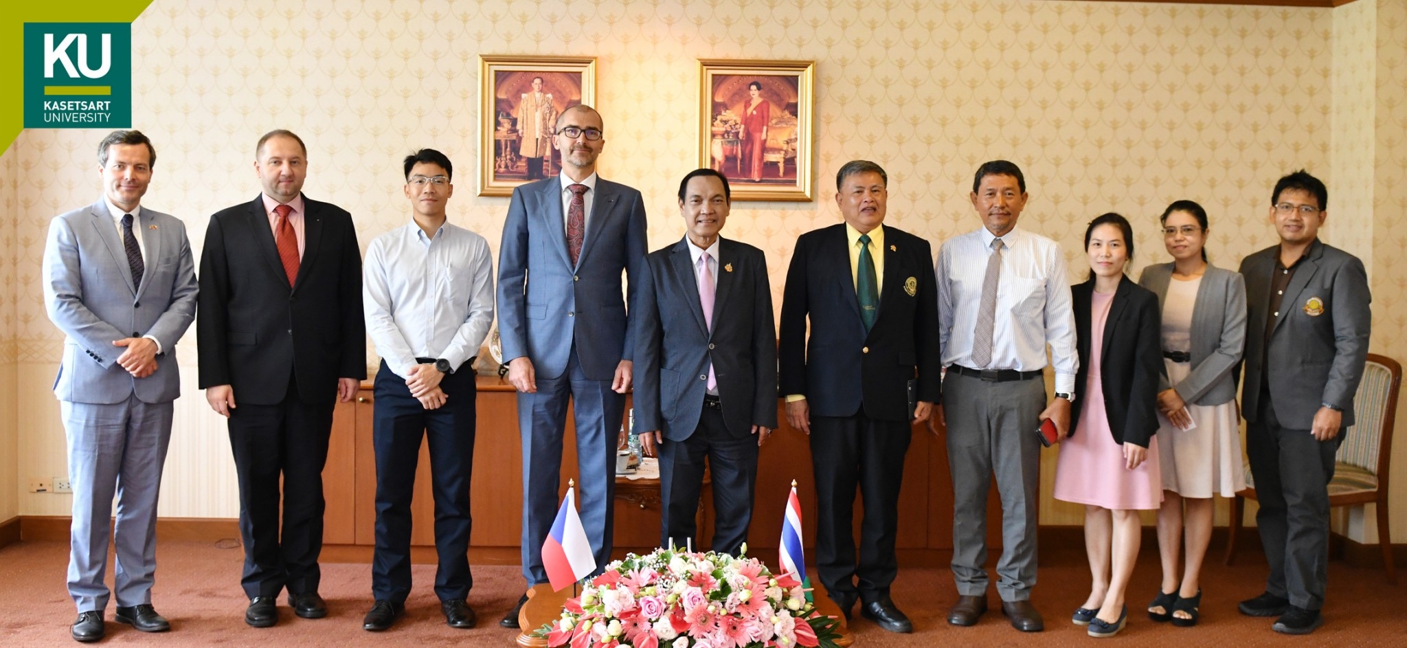 A courtesy visit of the Ambassador Extraordinary and Plenipotentiary of the Czech Republic to the Kingdom of Thailand