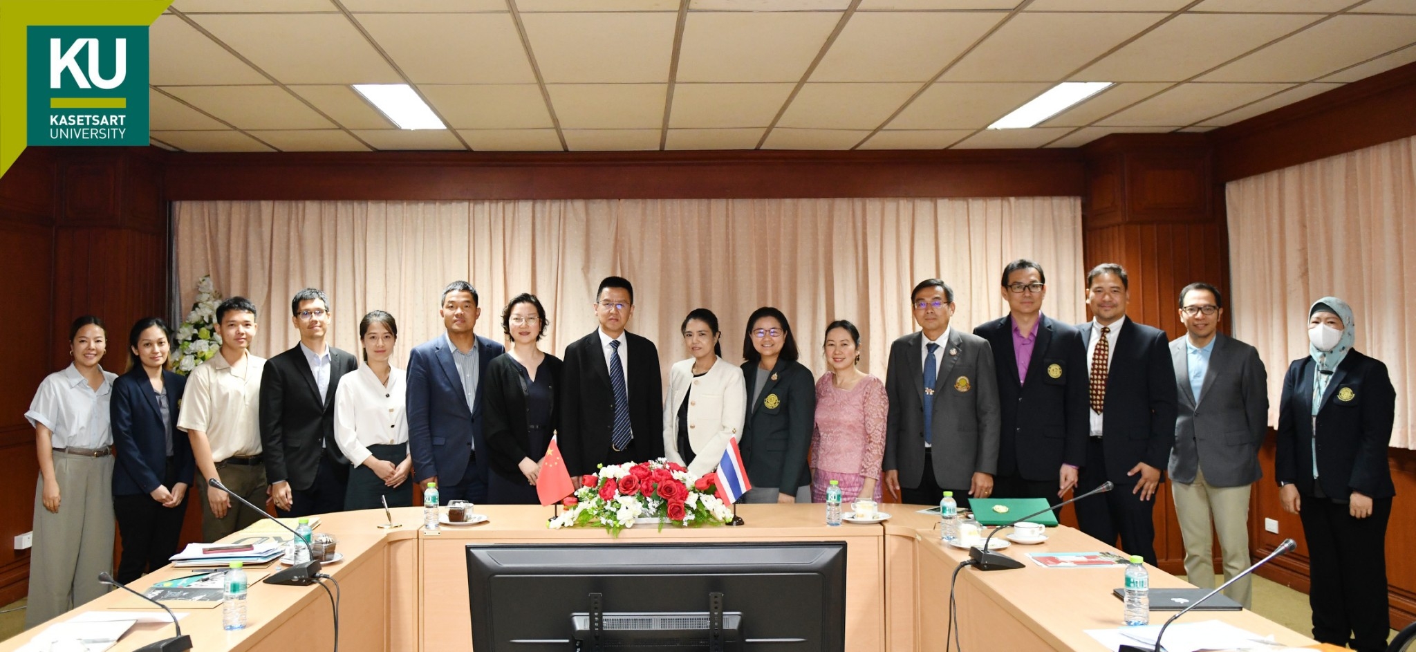 Kasetsart University welcomed a delegation from Northwest A&F University, China.